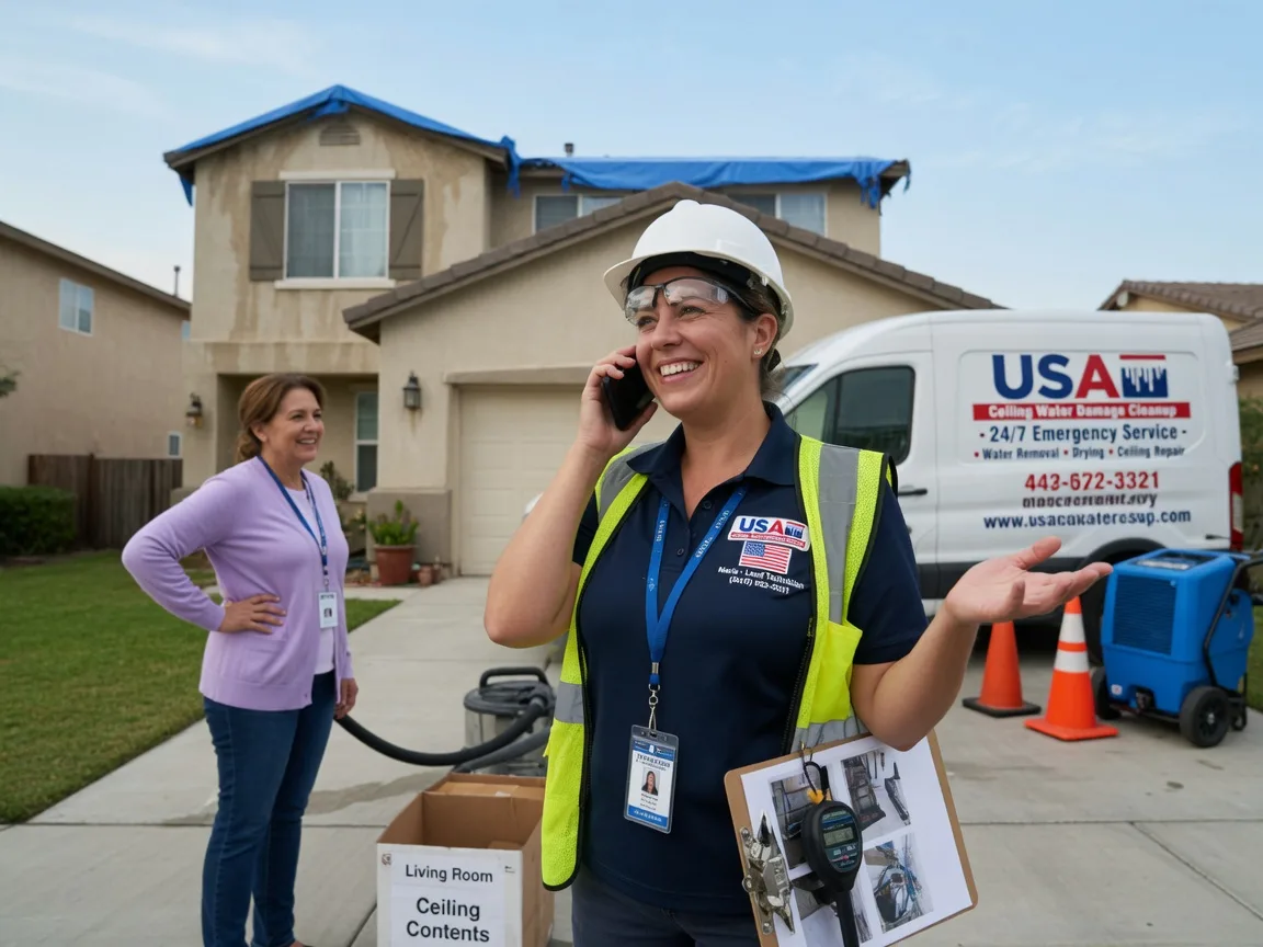 Ceiling Water Damage Restoration Elbing, KS FAQs